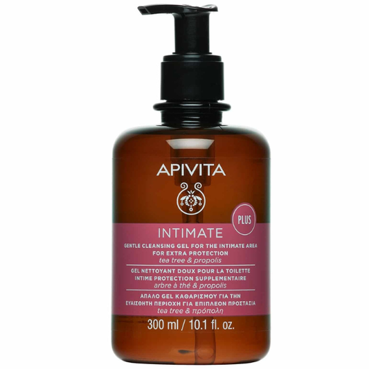 Apivita Intimate Plus Smart Pack Gentle Cleansing Gel for the Sensitive Area for Extra Protection  300 ml
