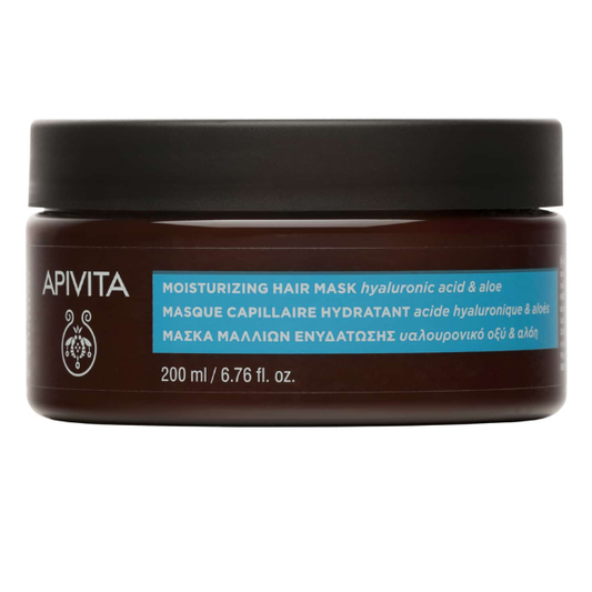 Apivita Moisturizing Hair Mask with Hyaluronic Acid & Aloe  200 ml