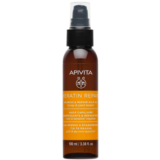 Apivita Keratin Repair Nourish & Repair Hair Oil  100 ml