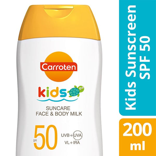 Carroten Kids Suncare Face & Body Milk SPF50  200 ml