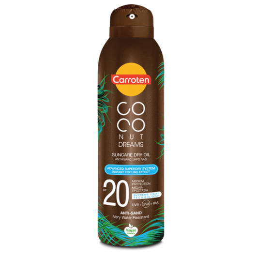 Carroten Coconut Dreams Suncare Dry Oil SPF20  150 ml