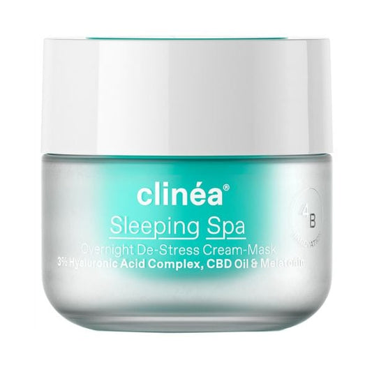 Clinea Sleeping Spa Overnight De-Stress Cream-Mask  50 ml