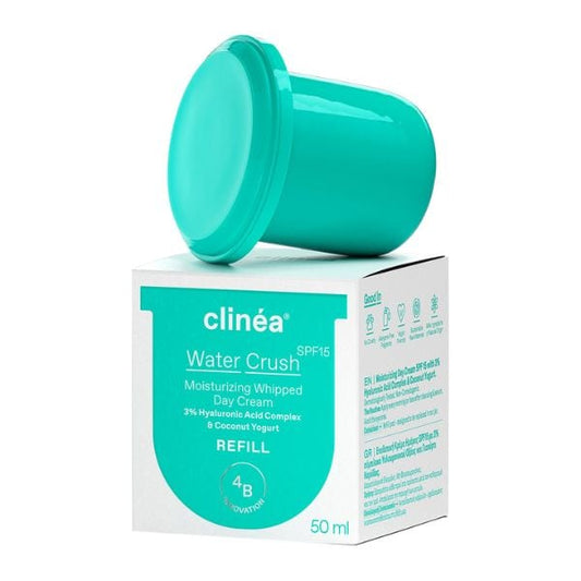 Clinea Water Crush Moisturizing Whipped Day Cream SPF15 Refill  50 ml