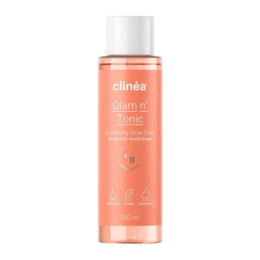 Clinea Glam n' Tonic Exfoliating Glow Toner  200 ml