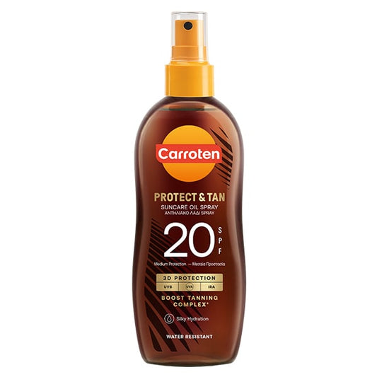 Carroten Protect & Tan Suncare Oil Spray SPF20  150 ml