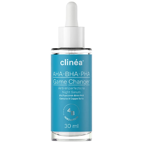 Clinea AHA - BHA - PHA Game Changer Night Serum  30 ml