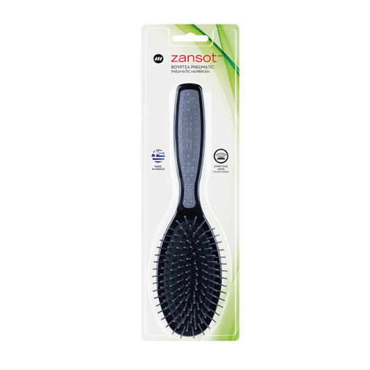 Zan Sot (15.123) Hair Brush  1 copë - Gri