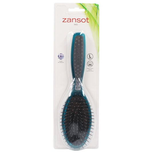 Zan Sot (15.123) Hair Brush  1 copë - Jeshile-Gri