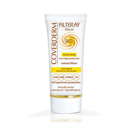 Coverderm Filteray Face Sunscreen SPF80  50 ml