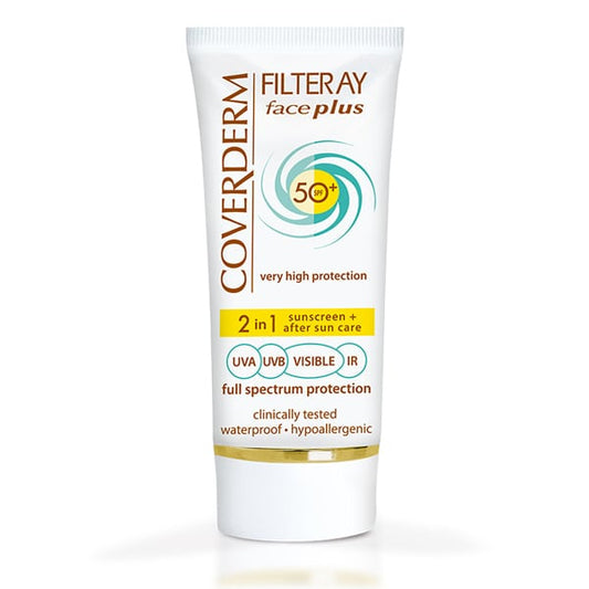 Coverderm Filteray Face Plus 2in1 Dry/Sensitive Skin SPF50+  50 ml