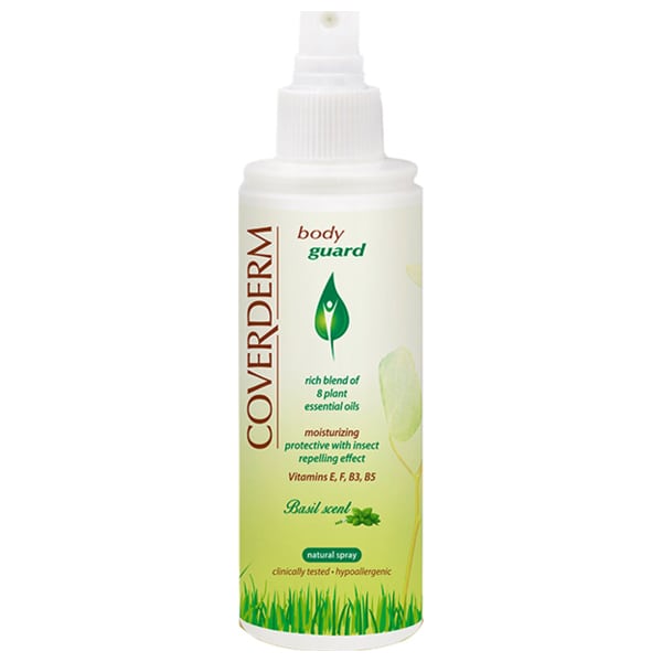Coverderm Body Guard Insect Repellent Spray Basil Scent  100 ml