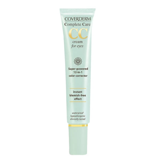 Coverderm Complete Care CC Cream for Eyes Spf15 Light Beige  15 ml