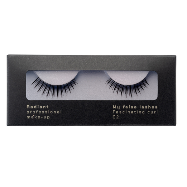 Radiant Professional Make-up My False Lashes 02 Fascinating Curl  1 palë