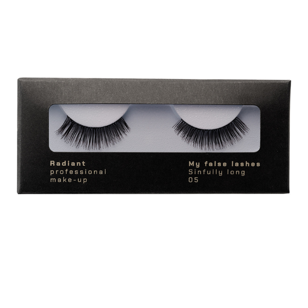 Radiant Professional Make-up My False Lashes 05 Sinfully Long  1 palë