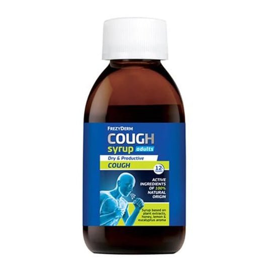 Frezyderm Cough Syrup Adults with Lemon, Eucalyptus & Honey  182gr