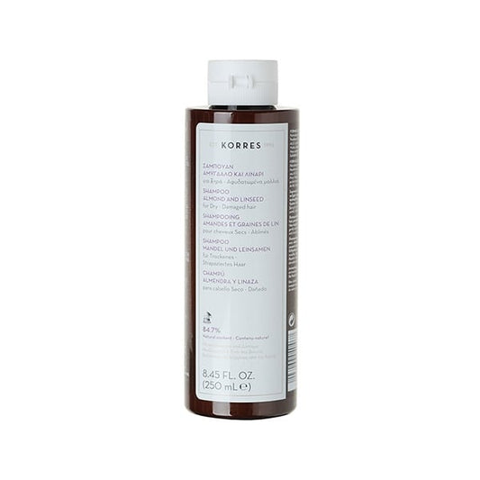 Korres Almond & Linseed Shampoo for Dry/Damaged Hair  250 ml