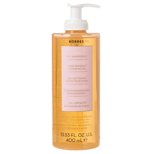 Korres Pomegranate Pore Refining Cleansing Gel Oily / Combination Skin  400 ml