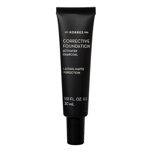Korres Corrective Foundation Activated Charcoal SPF15 Acf3  30 ml