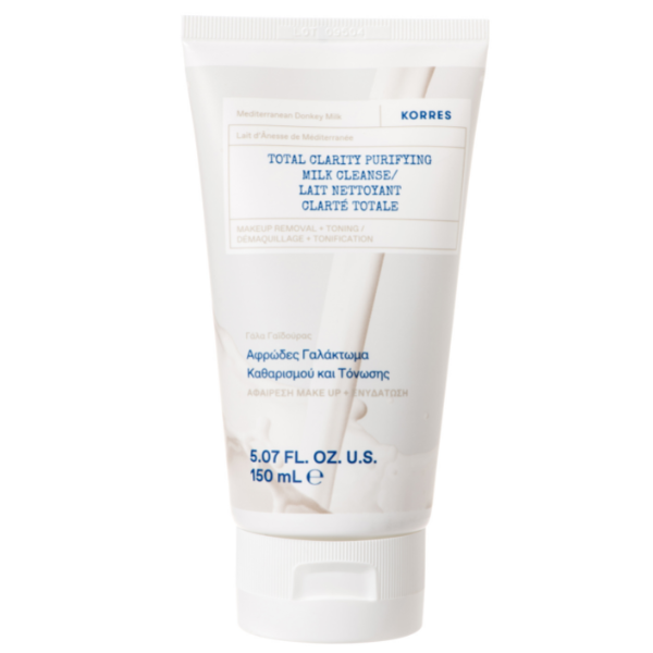 Korres Mediterranean Donkey Milk Total Clarity Purifying Milk Cleanse  150 ml