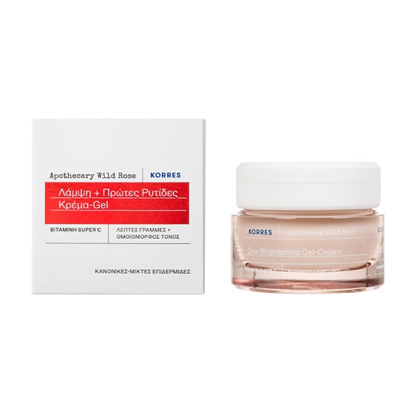 Korres Apothecary Wild Rose Day-Brightening Gel-Cream  40 ml