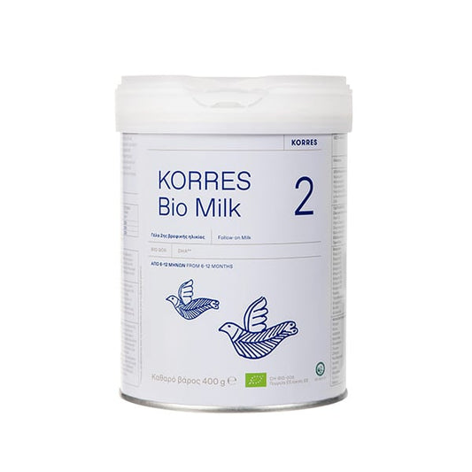 Korres Bio Milk 2 Organic Cow Milk for Infants (6-12 months)  400gr
