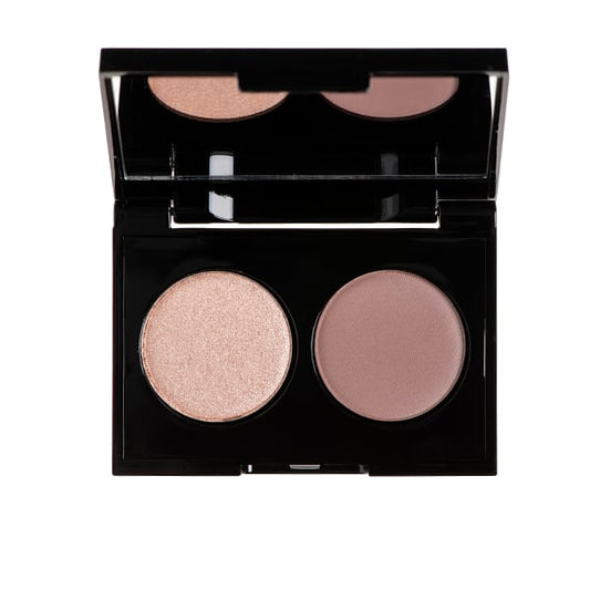 Korres Volcanic Minerals Velvet Dual Eyeshadow Palette - Pink Rose 18  3g