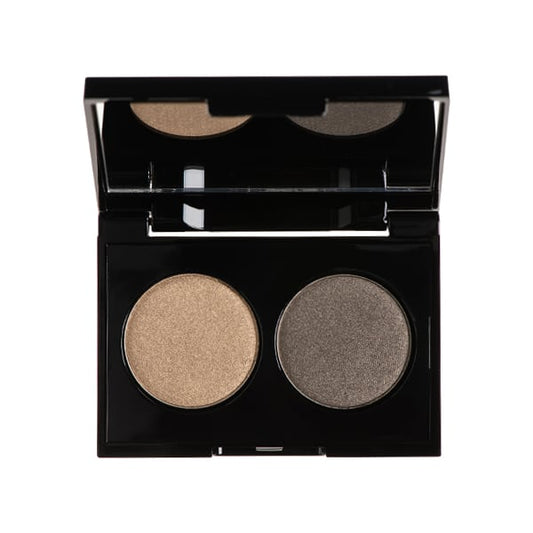 Korres Volcanic Minerals Velvet Dual Eyeshadow Palette - Khakis 48  3g