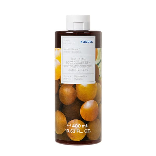 Korres Renewing Body Cleanser Santorini Grape  400 ml