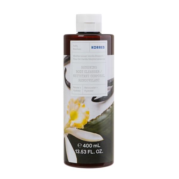 Korres Renewing Body Cleanser Mediterranean Vanilla Blossom  400 ml