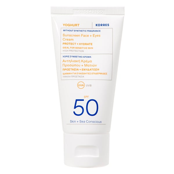 Korres Yoghurt Sunscreen Face & Eyes Cream SPF50  50 ml