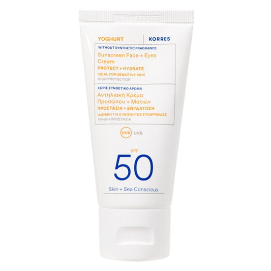 Korres Yoghurt Sunscreen Face & Eyes Cream SPF50  50 ml