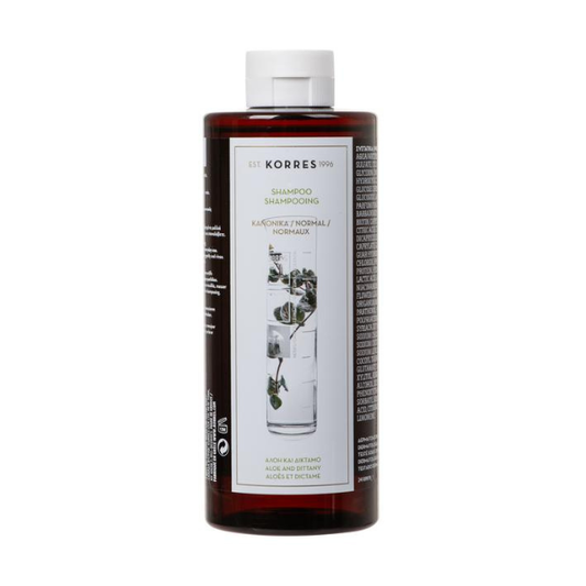 Korres Shampoo for Normal Hair with Aloe & Dittany  400 ml