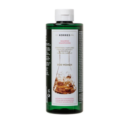 Korres Shampoo for Women against Hair Loss with Cystine & Glycoproteins  400 ml