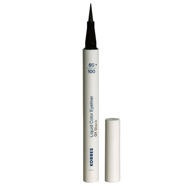 Korres Liquid Color Eyeliner Black  1ml - 01 E ZEZË