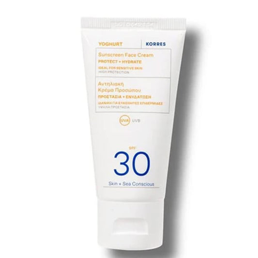 Korres Yoghurt Sunscreen Face Cream SPF 30  50 ml