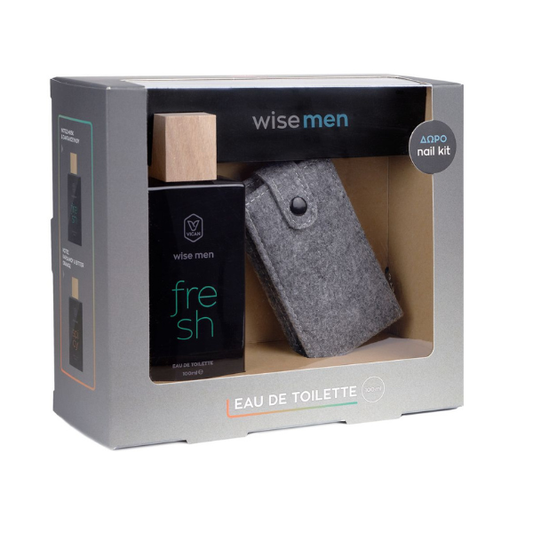 Vican Promo Wise Men Eau de Toilette Fresh, 100ml & Nail Kit  1 set