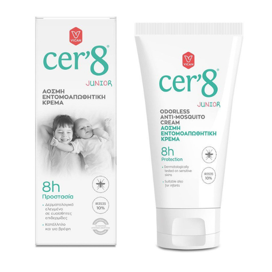 Cer'8 Junior Odorless Anti-Mosquito Cream  150 ml
