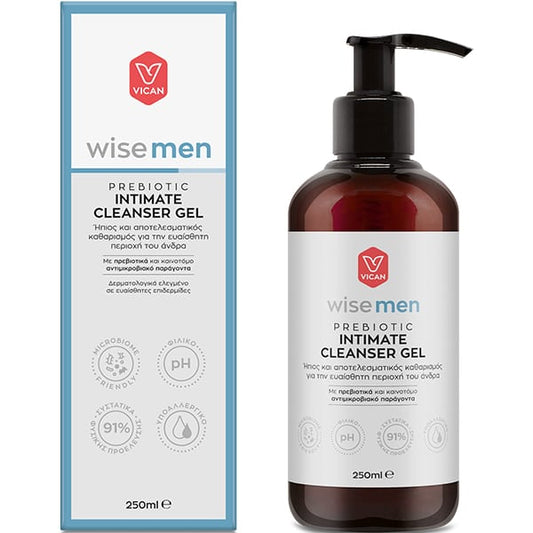 Vican Wise Men Prebiotic Intimate Cleanser Gel  250 ml