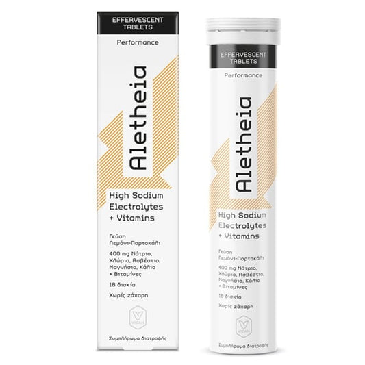 Vican Aletheia High Sodium Electrolytes & Vitamins  Tableta 18-fishe