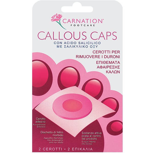 Carnation Callous Caps  2 copë