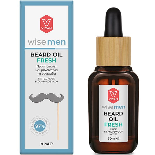 Vican Wise Men Beard Oil Fresh  30 ml