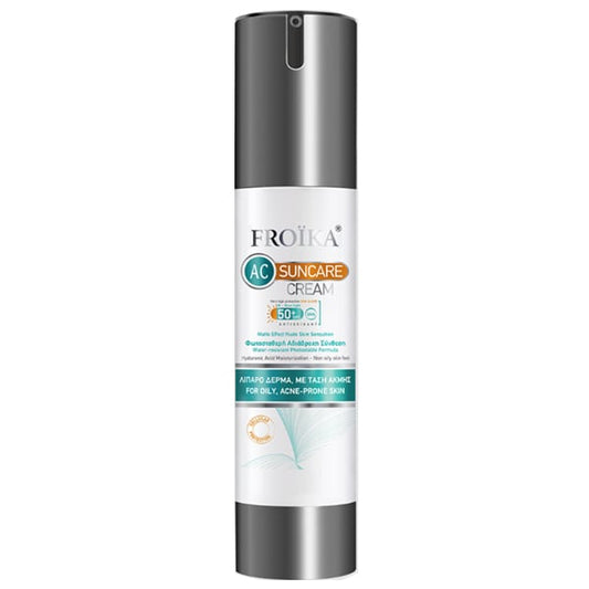 Froika AC Suncare Cream SPF50 for Oily, Acne-Prone Skin  50 ml