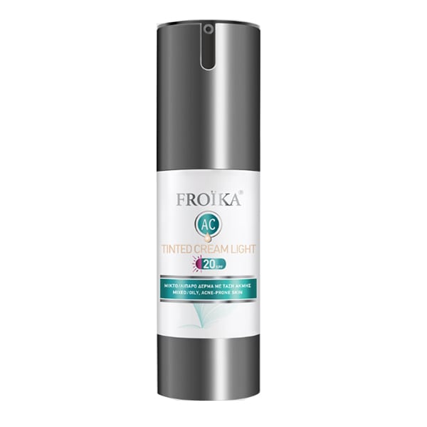 Froika AC Tinted Cream Light SPF20 for Oily/Combination Skin with Acne  30 ml