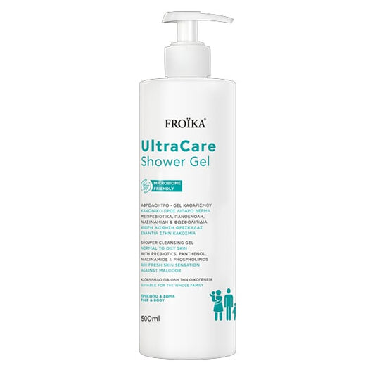 Froika UltraCare Shower Gel Face & Body for Normal to Oily Skin  500 ml