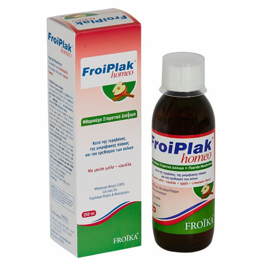 Froika FroiPlak Homeo Mouthwash Apple-Cinnamon  250 ml