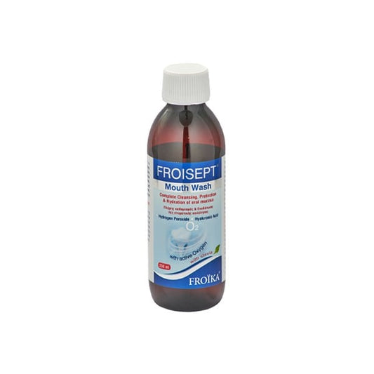 Froika Froisept Mouth Wash Oral Solution with Stevia for Complete Cleaning & Moisturizing of the Oral Cavity  250 ml