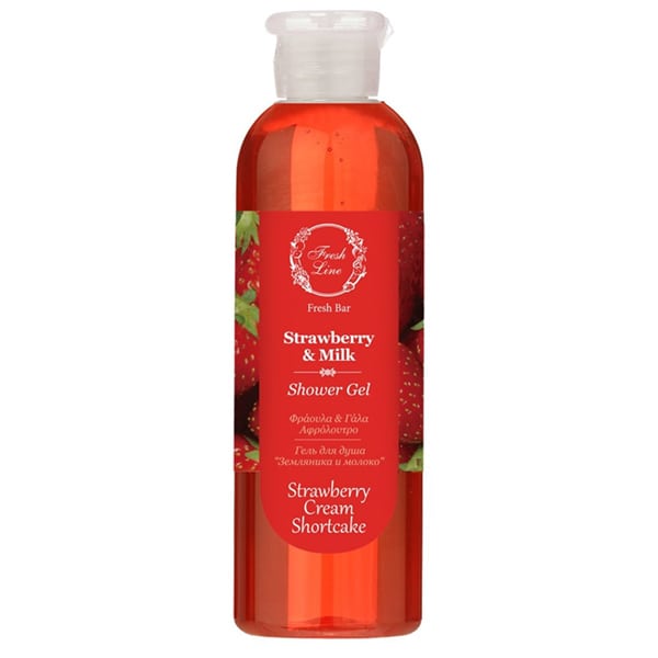 Fresh Line Strawberry & Milk Shower Gel  200 ml