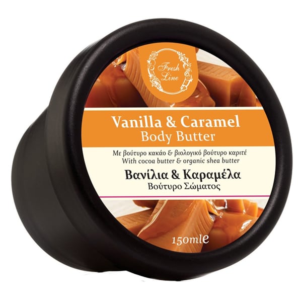 Fresh Line Vanilla & Caramel Body Butter  150 ml