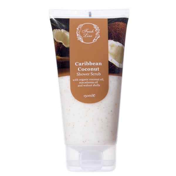 Fresh Line Caribbean Coconut Shower Scrub  150 ml