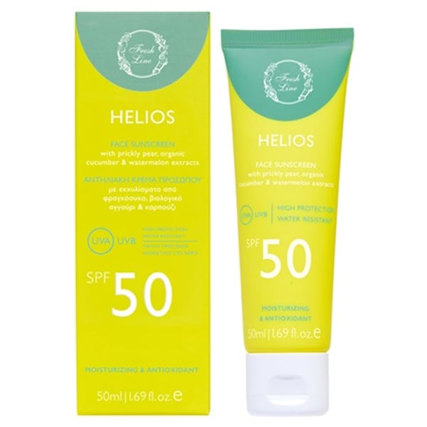 Fresh Line Helios Face Sunscreen SPF50  50 ml